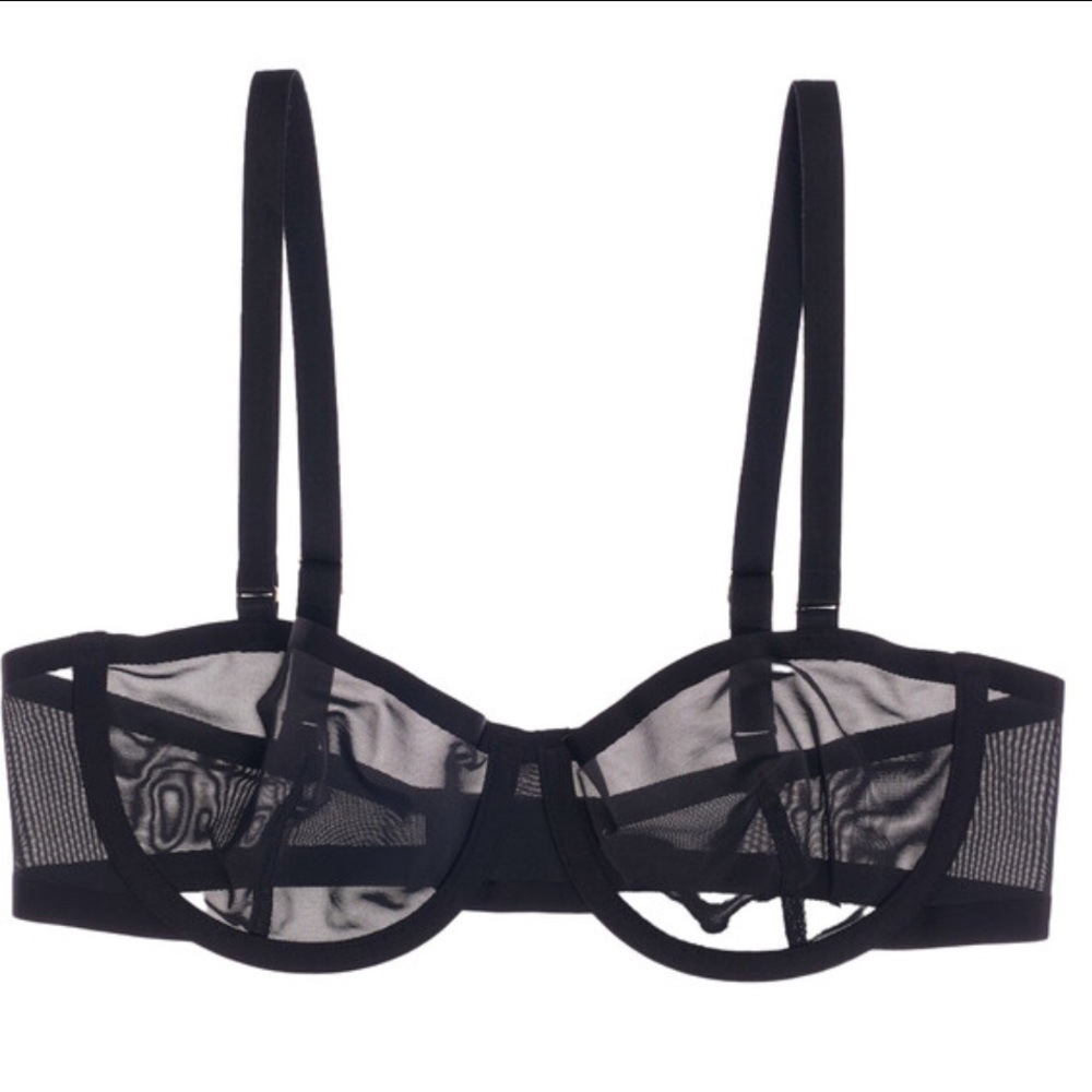 CUUP The Blaconette Mesh Bra Sz 32G *NWOT*
